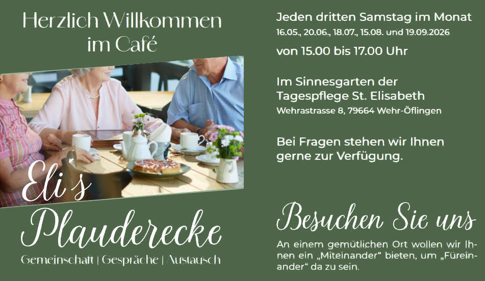 Flyer Miteinander – Füreinander e.V. Wehr